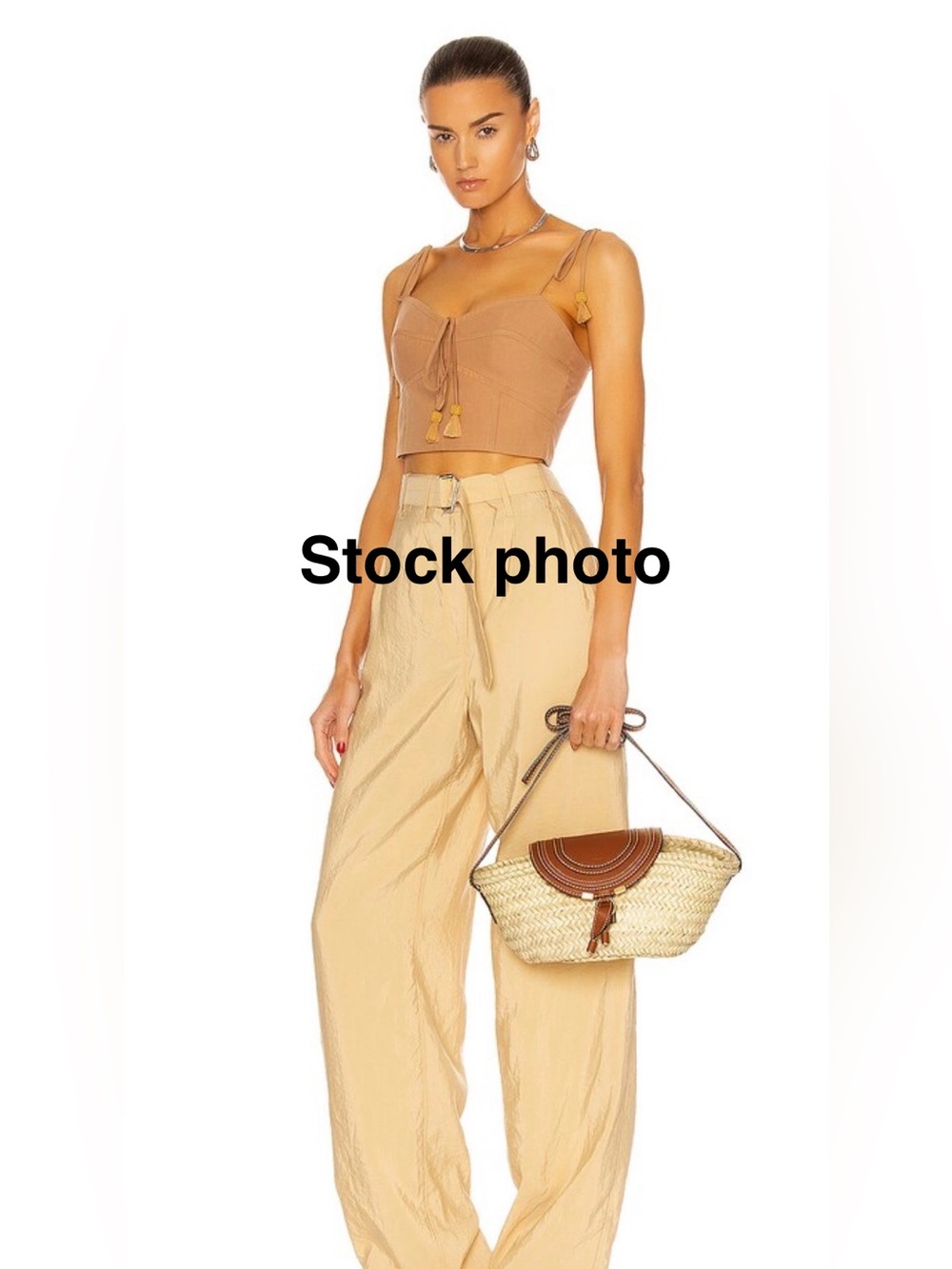 New Chloe Raffia Marcie Bag-PRICE IS FIRM - Picture 14 of 14